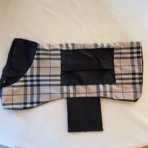 Burberry dog coat